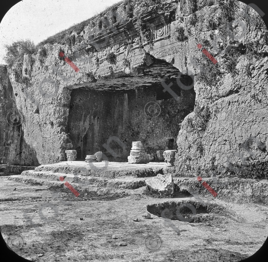Königsgräber in Jerusalem | Royal tombs in Jerusalem (foticon-simon-heiligesland-54-032-sw.jpg)